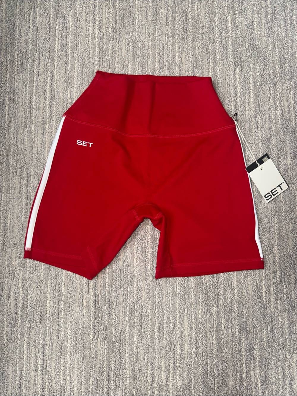 Set Active Duo Stripe Shorts in Roma - Picture 3 of 4